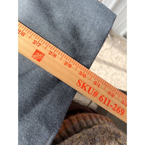 Circle Dallas Texas Blazer Suit Jacket Mens 44R Button Front Gray Career Event - Picture 12 of 13